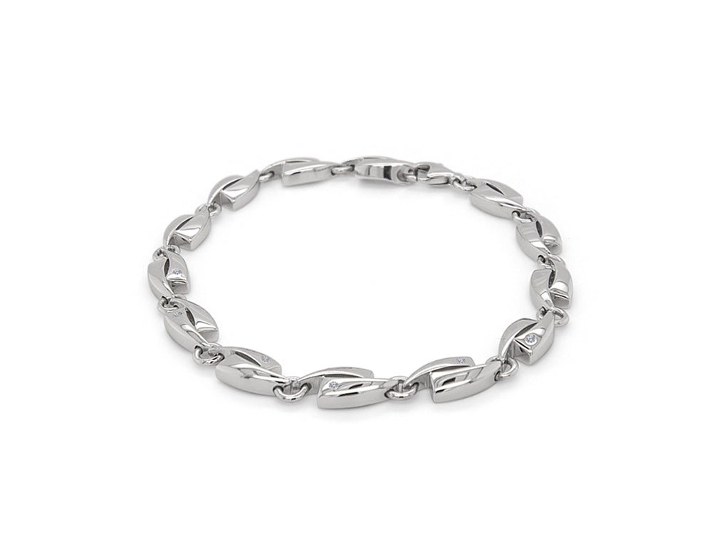 B1903 Limited Edition Diamond Bracelet - Joryel Vera Jewelry
